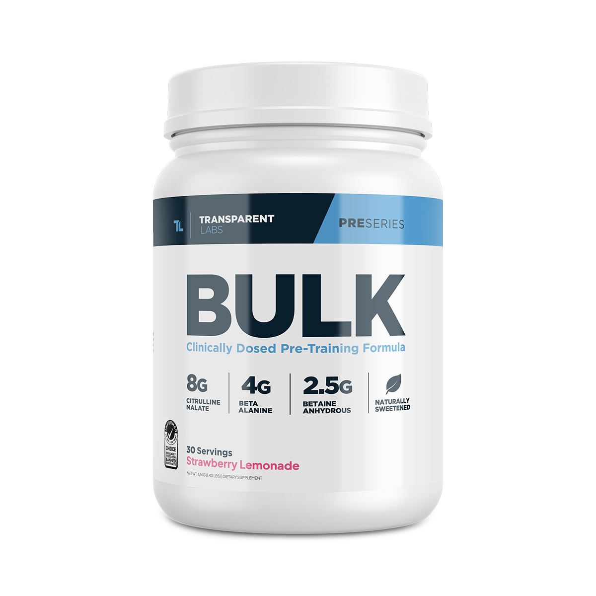Bulk Pre-Workout (Strawberry Lemonade