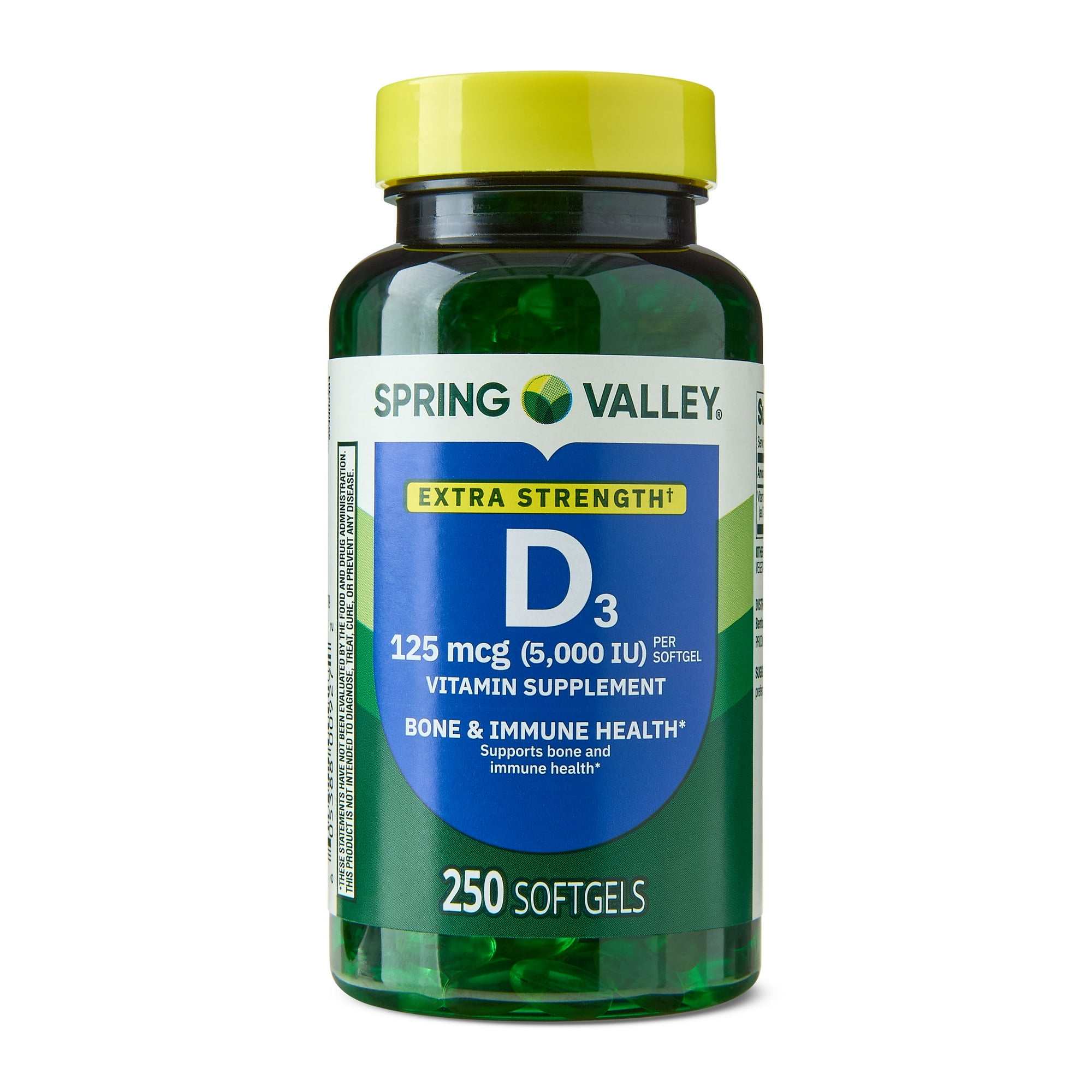Vitamin D3 Supplement 125 mcg (5,000 IU)
