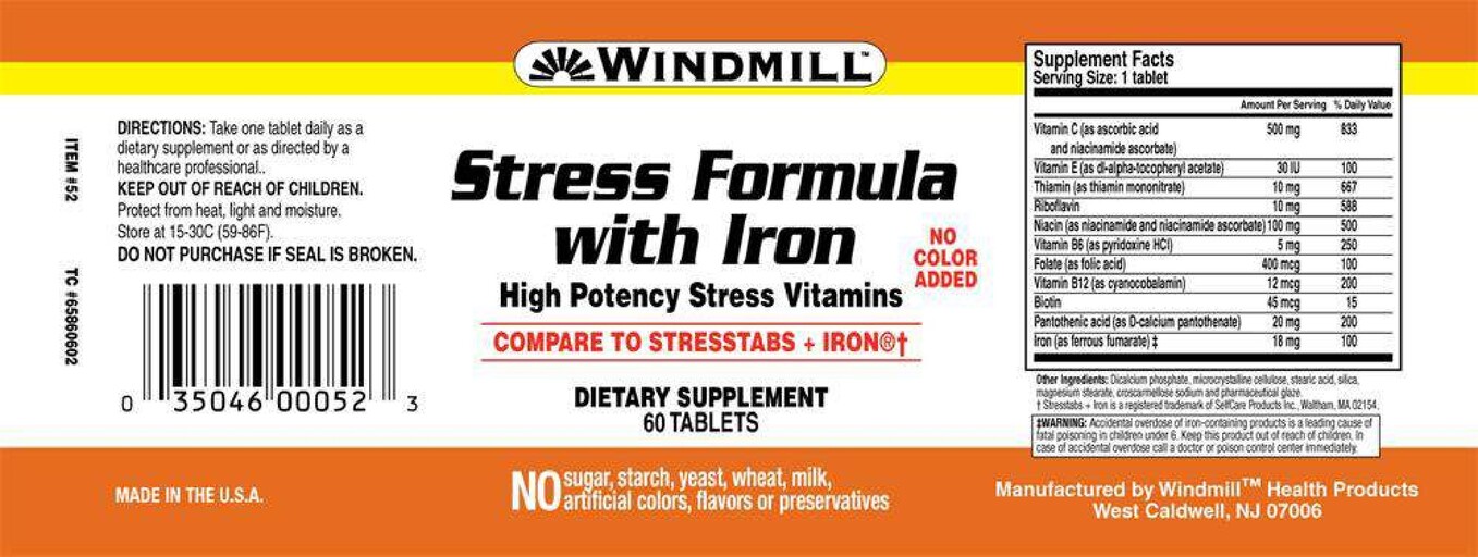 Stress Formula With Iron