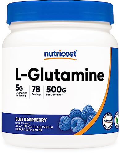 L-Glutamine 5 g Blue Raspberry