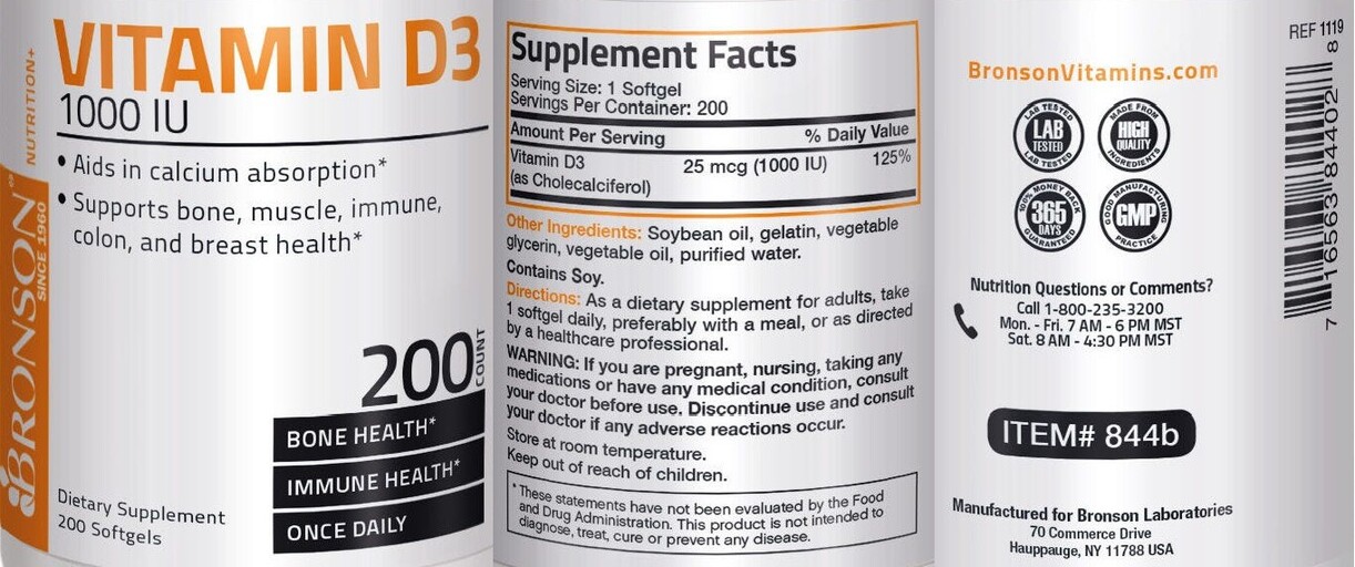 Vitamin D3 1000 IU