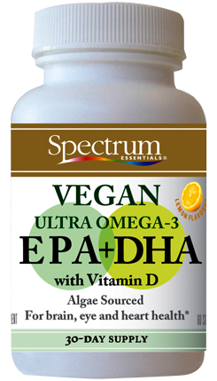 Vegan Ultra Omega-3 EPA+DHA with Vitamin D