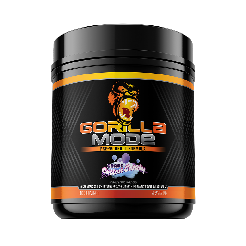 Gorilla Mind Gorilla Mode Pre-Workout (Cotton Candy Grape