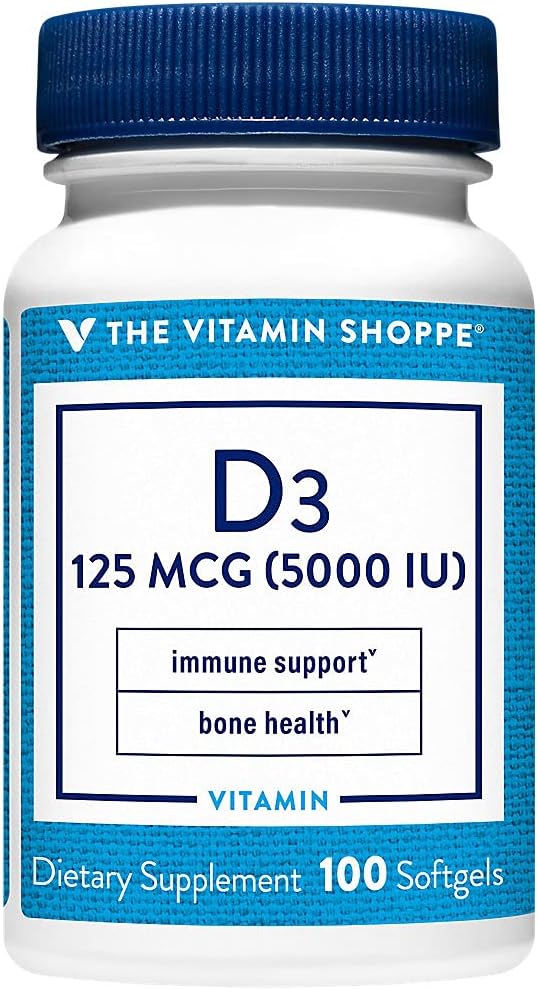 D3 125 mcg (5000 IU)