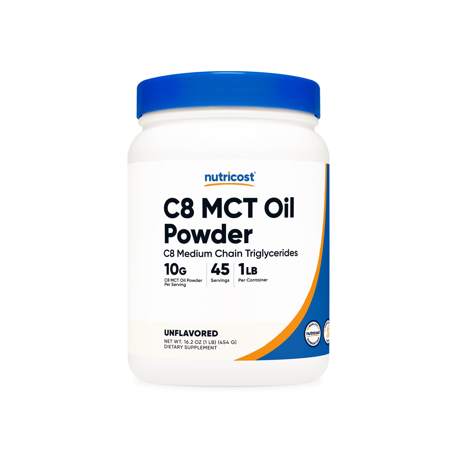 Nutricost C8 MCT Oil Powder 10 g Unflavored