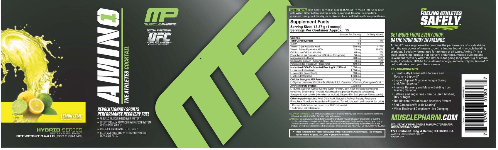 Amino 1 Lemon Lime