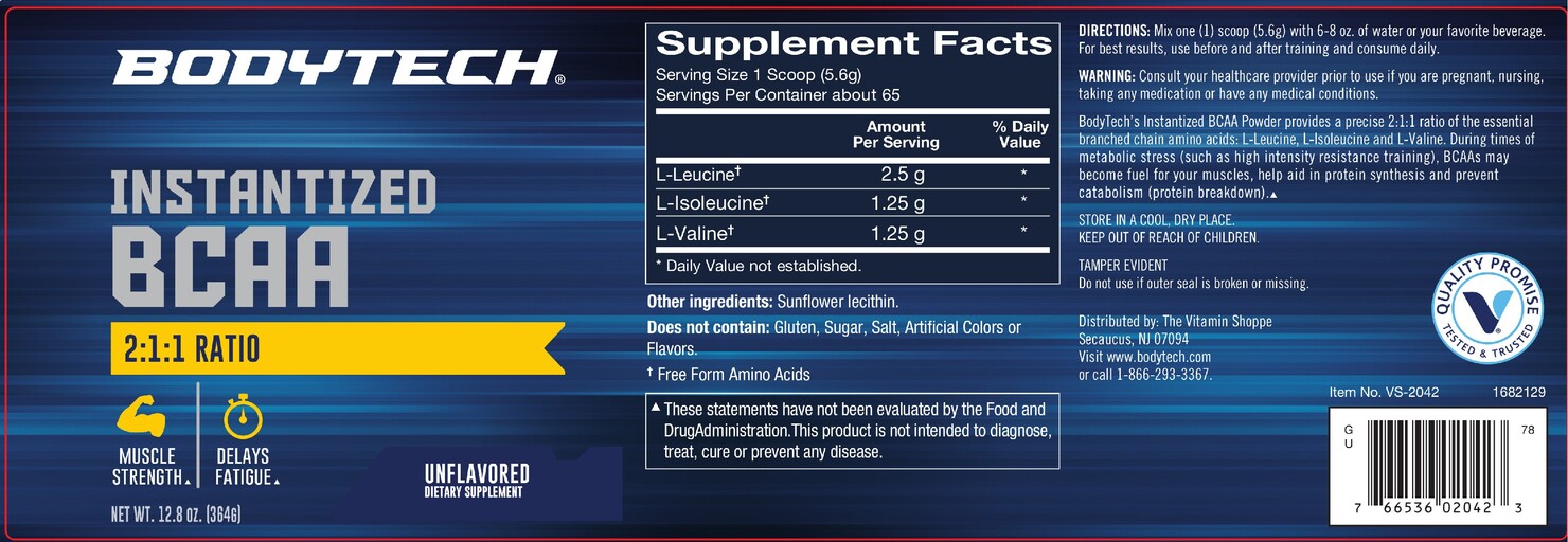 Instantized BCAA Unflavored