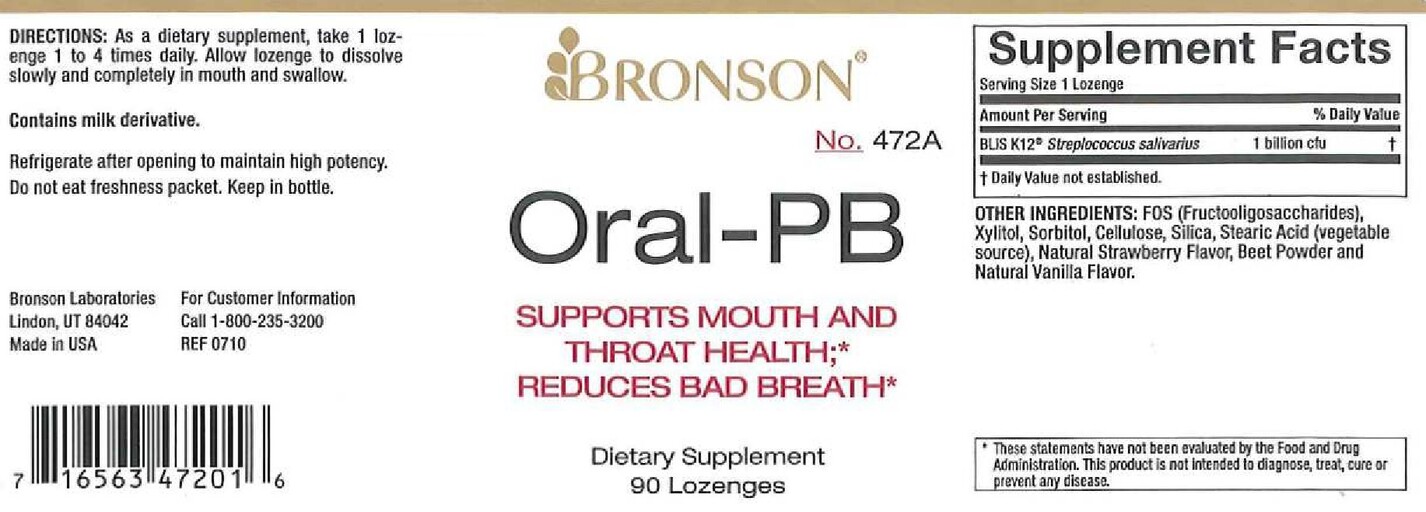 Bronson Oral-PB