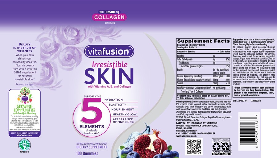 Skin Natural Berry Pomegranate Flavor