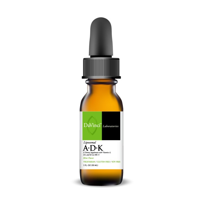 Liposomal A-D-K Mint Flavor