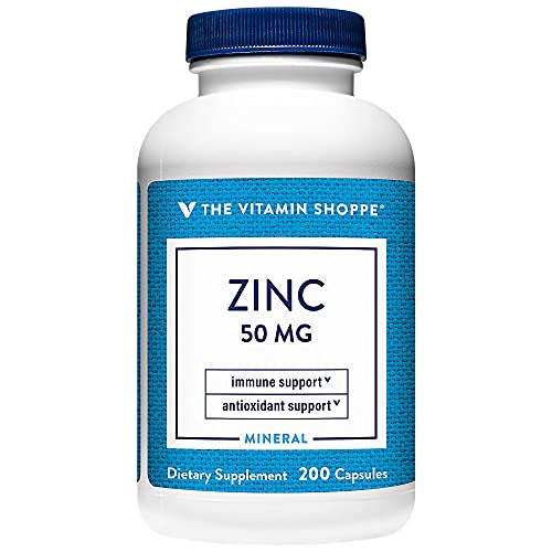 The Vitamin Shoppe Zinc 50 mg