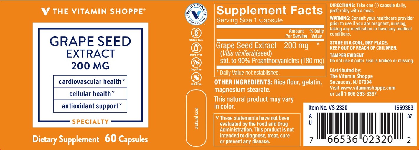 Grape Seed Extract 200 mg