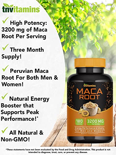 Maca Root Extract 1600 mg