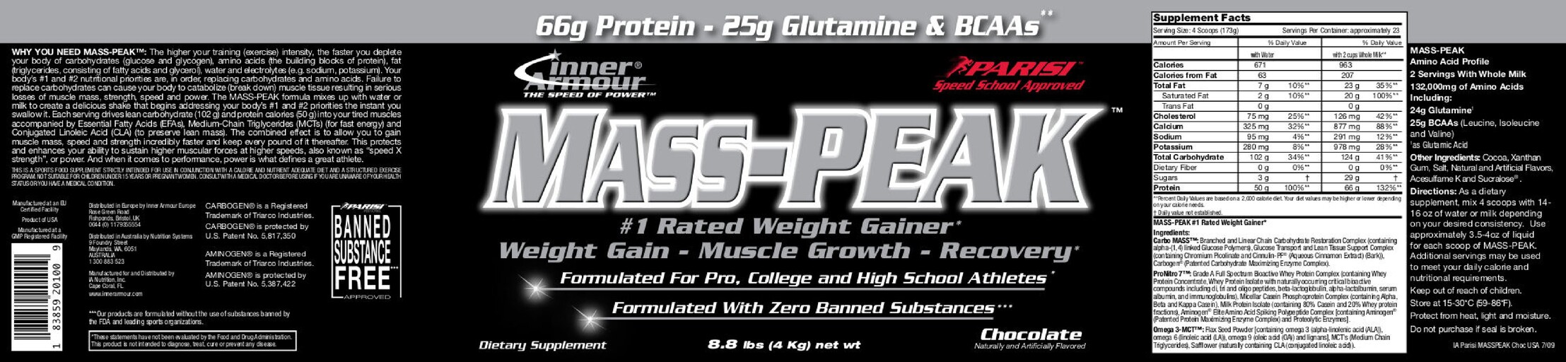 Mass-Peak Chocolate