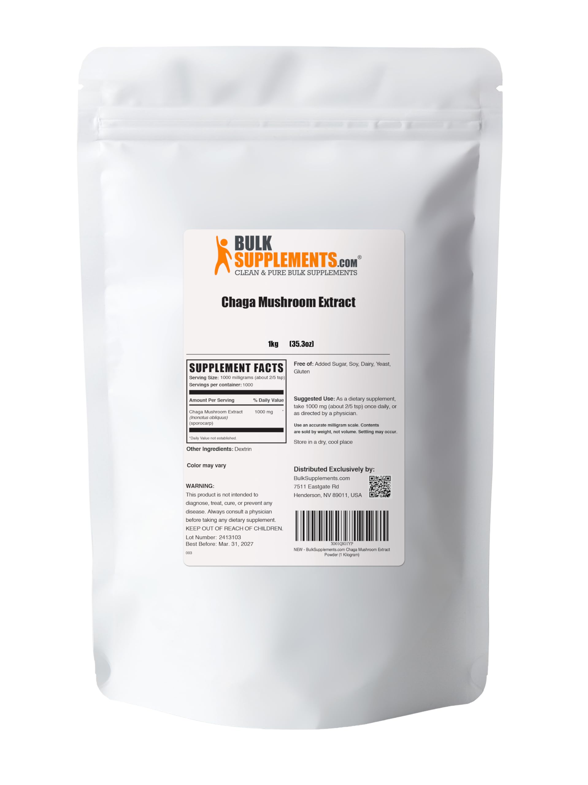 Chaga Mushroom Extract