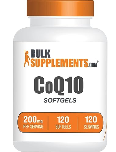Bulk Supplements CoQ10 Softgels