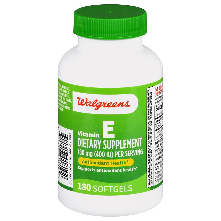 Vitamin E 180 mg