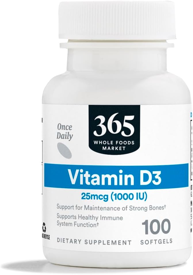 Vitamin D3 25 mcg