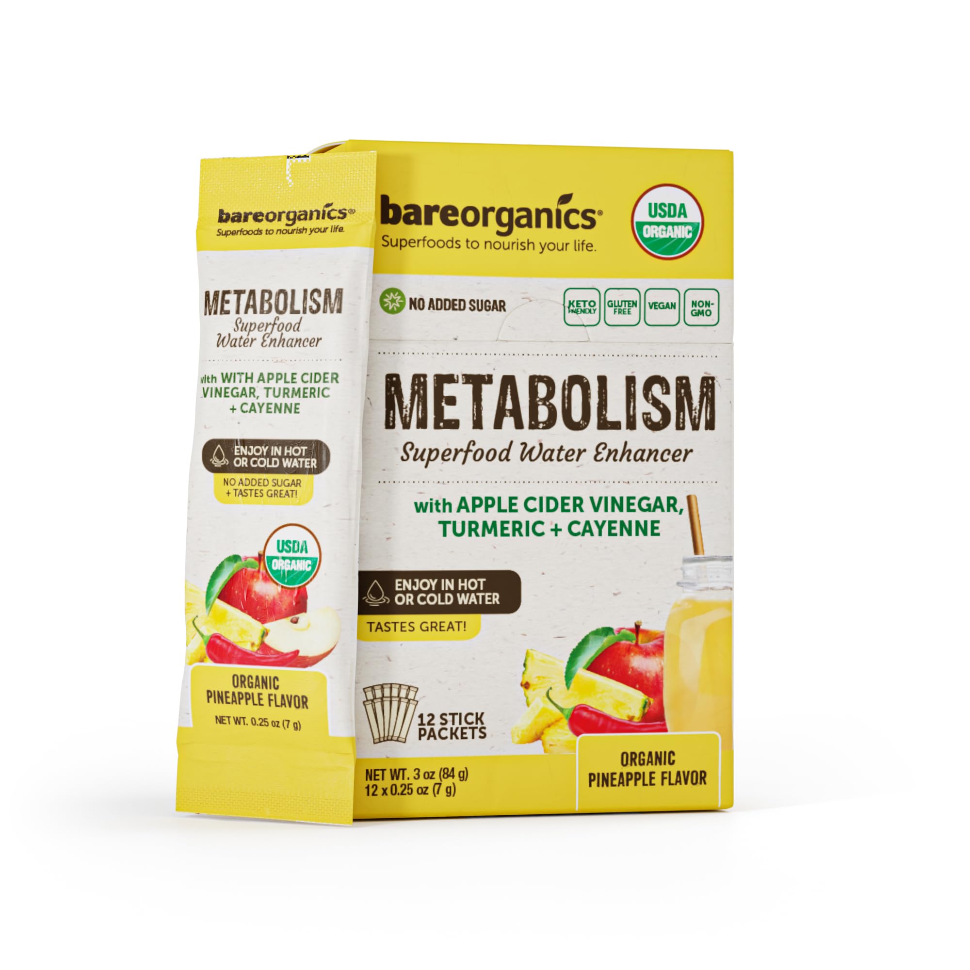Metabolism Natural Lemon Flavor