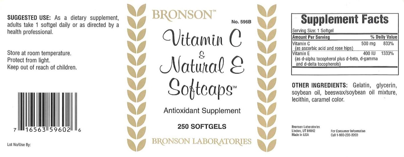 Vitamin C & Natural E Softcaps