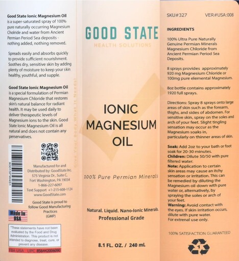 Ionic Magnesium Oil
