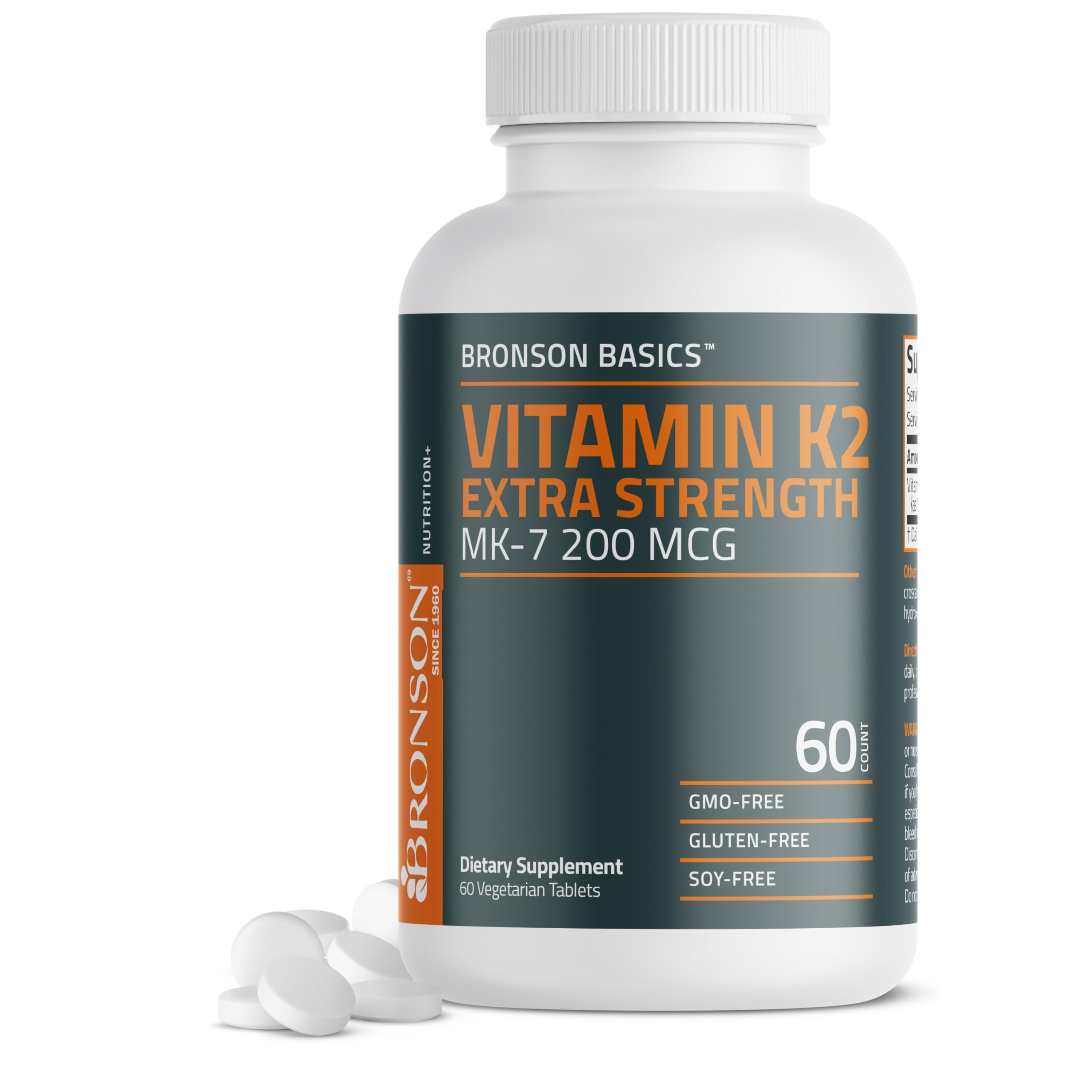 Vitamin K2 Extra Strength 200 mcg