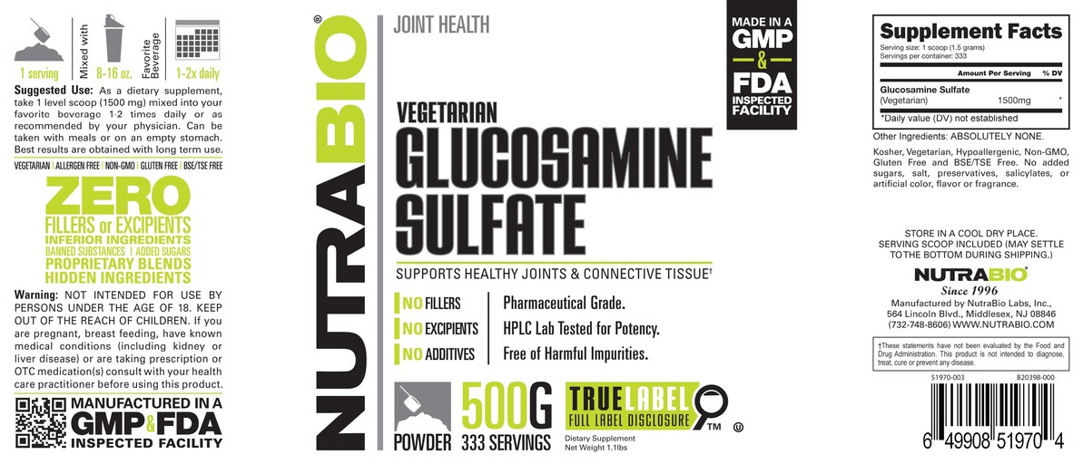 Vegetarian Glucosamine Sulfate