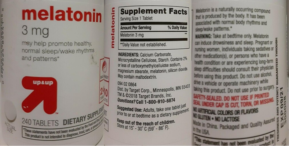 Melatonin 3 mg