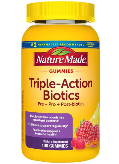 Triple-Action Biotics Gummies