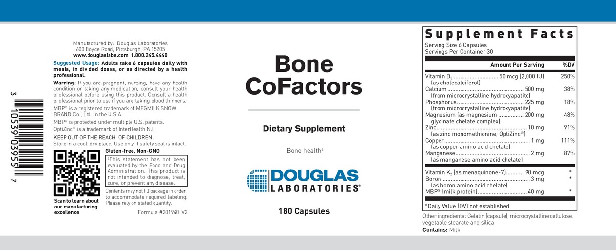 Bone CoFactors