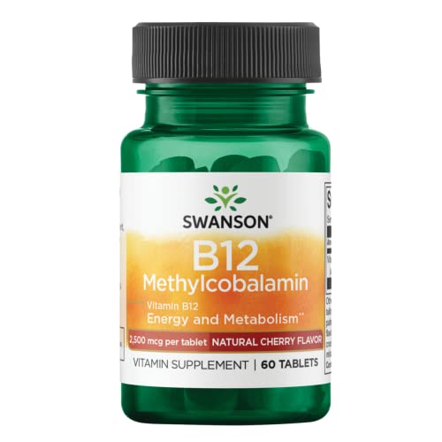 Swanson B-12 Methylcobalamin 5,000 mcg