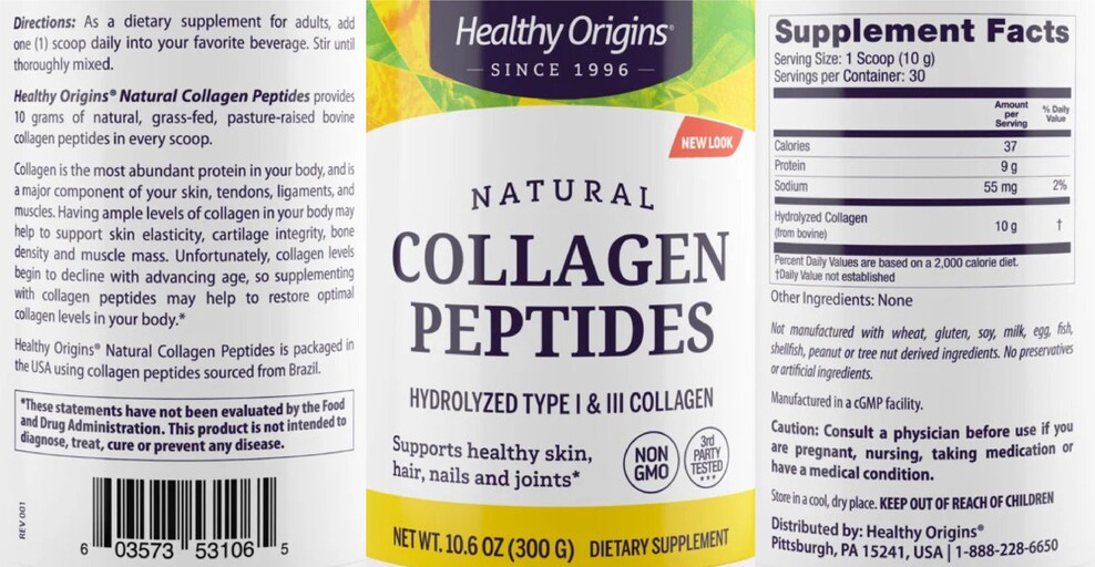 Healthy Origins Collagen Peptides