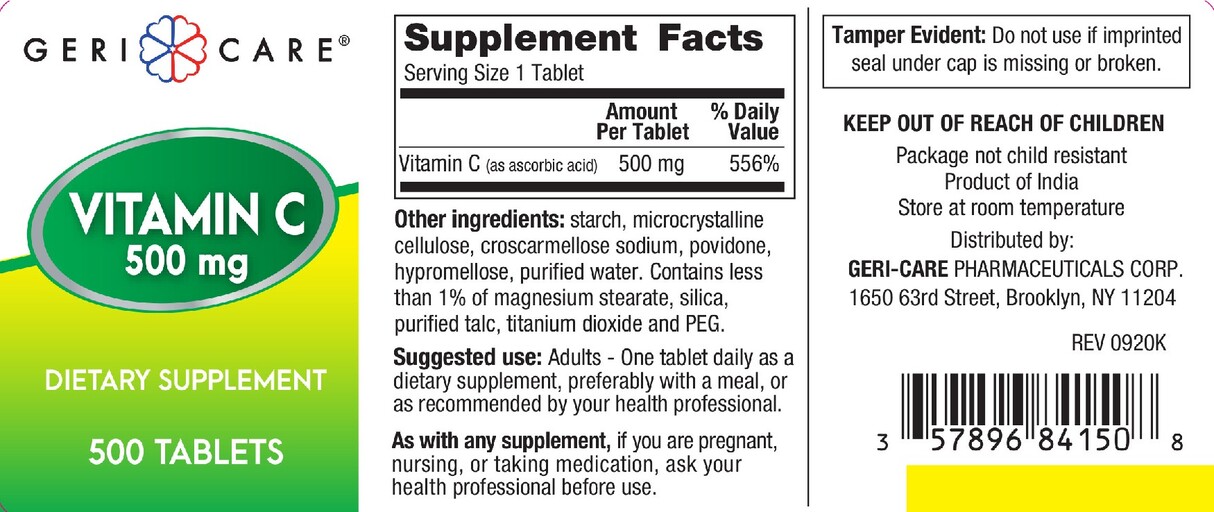 Vitamin C 500 mg