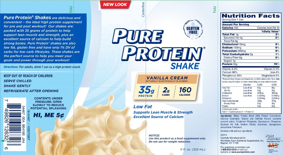 Shake Vanilla Cream