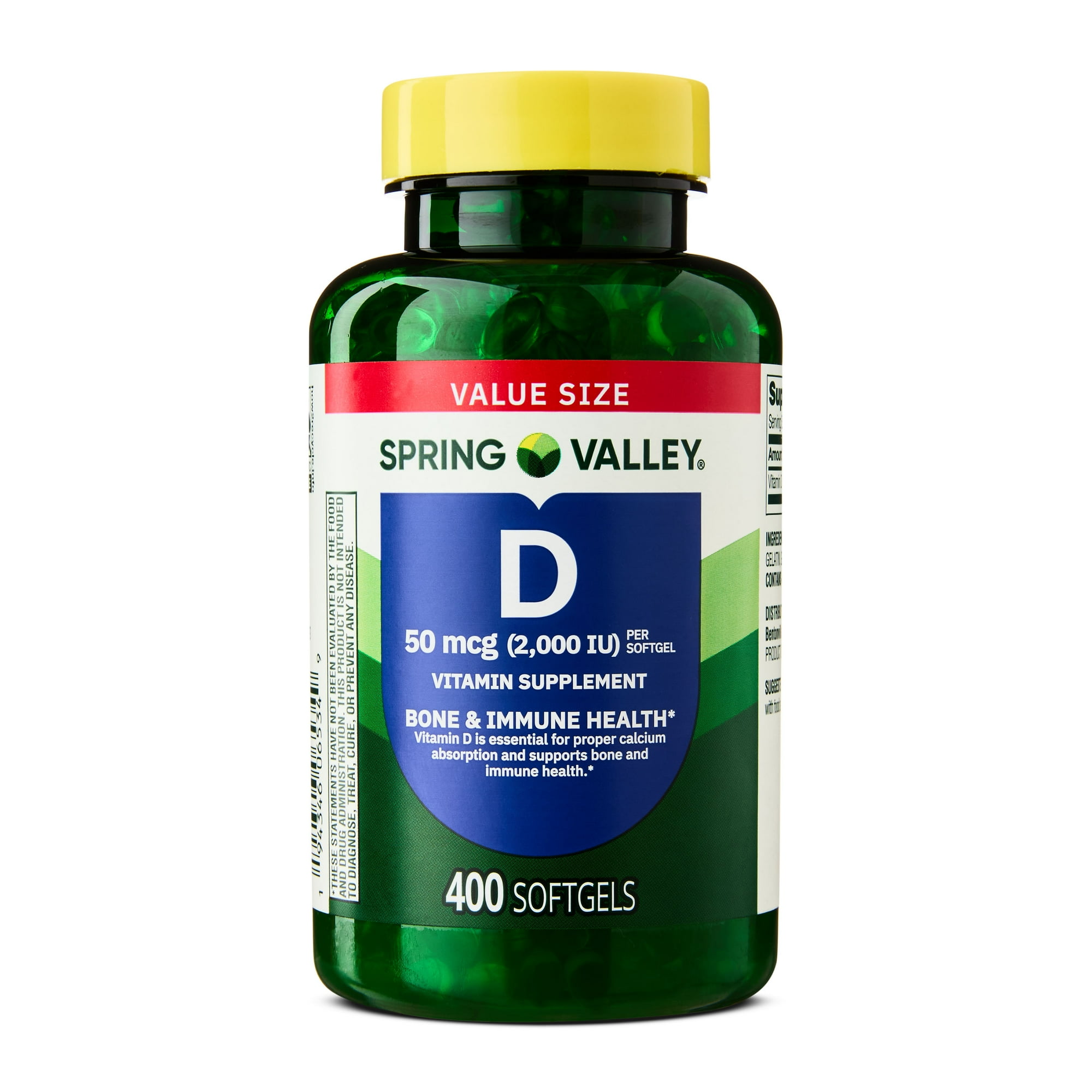 Vitamin D3 50 mcg (2,000 IU