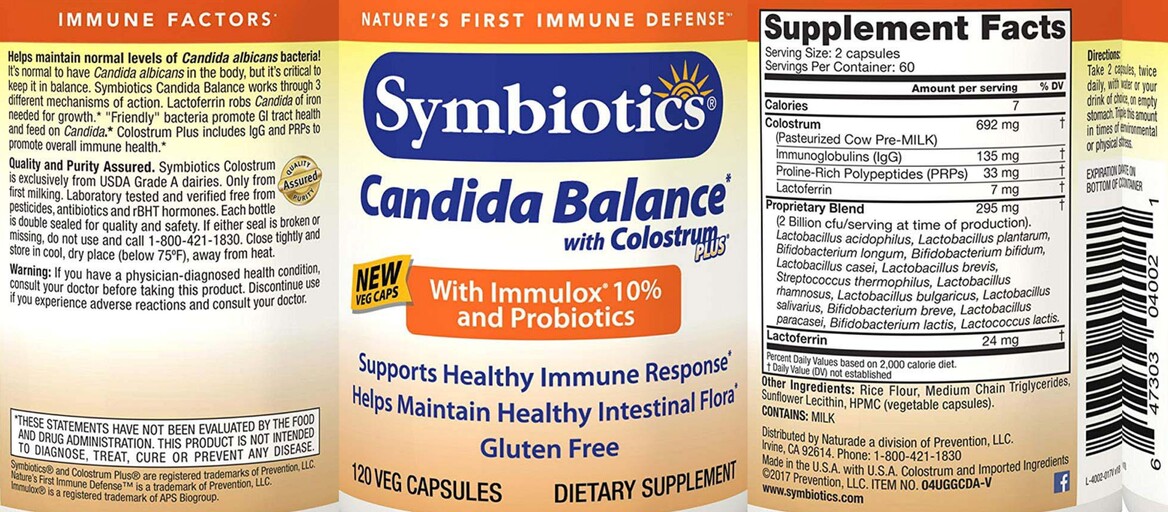 Candida Balance with Colostrum Plus