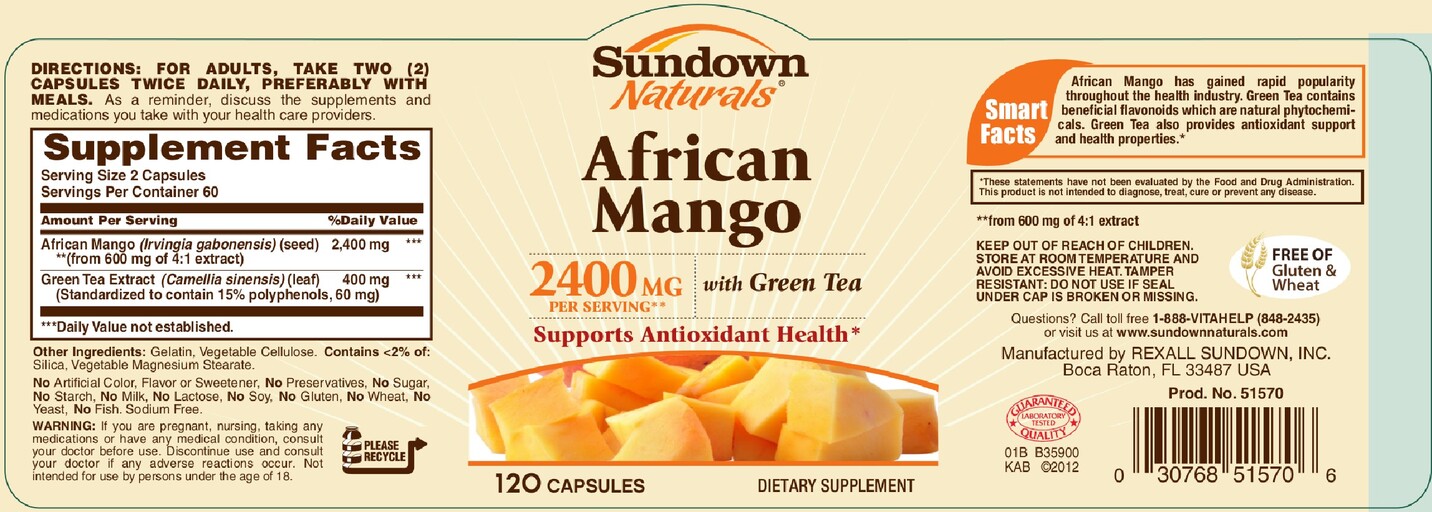 African Mango 2400 mg With Green Tea