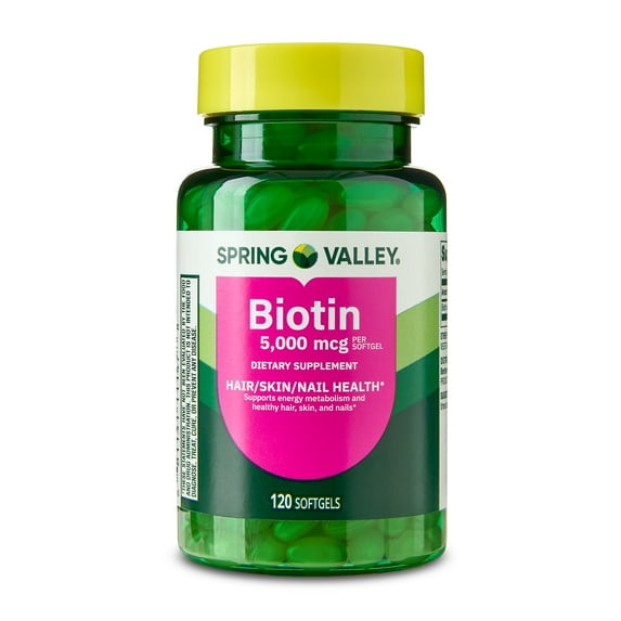 Spring Valley Biotin 5,000 mcg