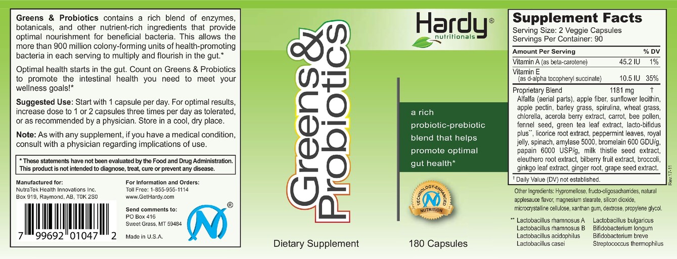 Greens & Probiotics