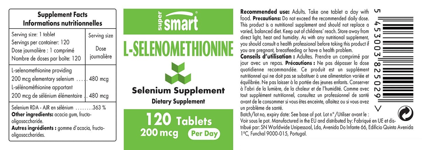 L-Selenomethionine 200 mcg