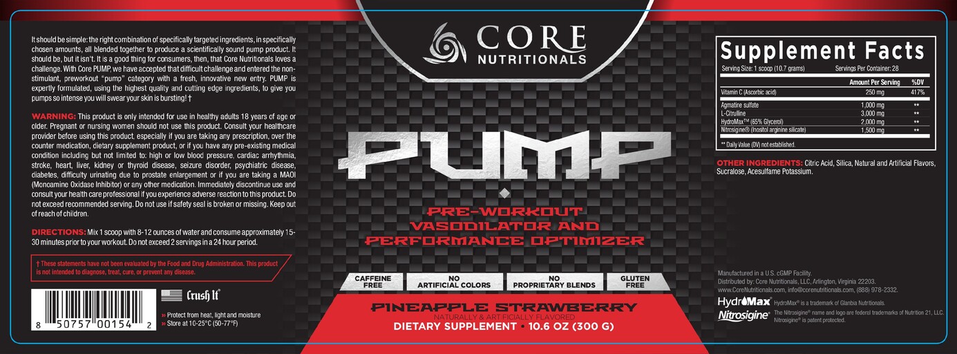 Pump Pineapple Strawberry