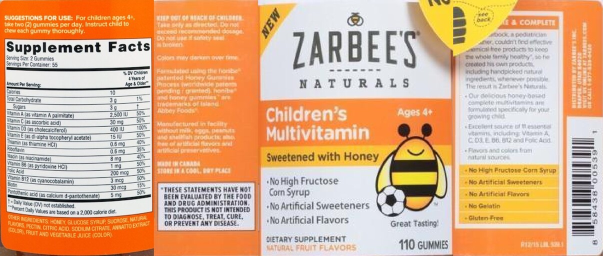 Children's Multivitamin Ages 4+