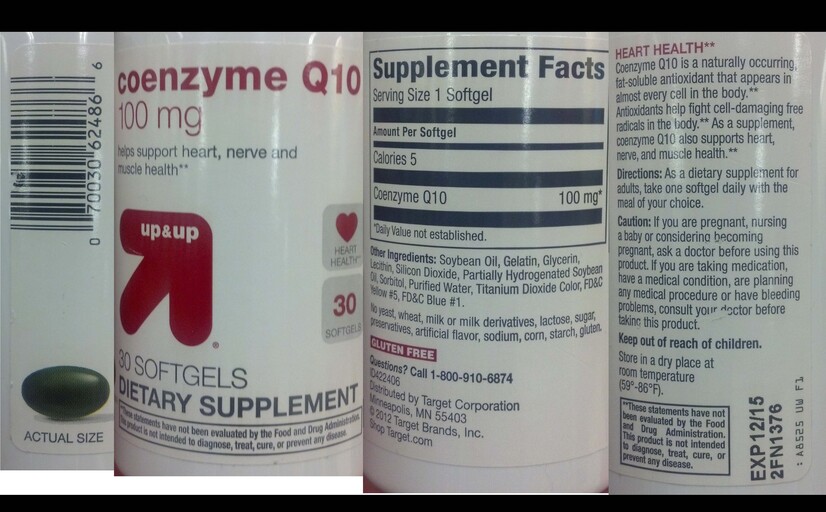 Up&Up Coenzyme Q10 100 mg