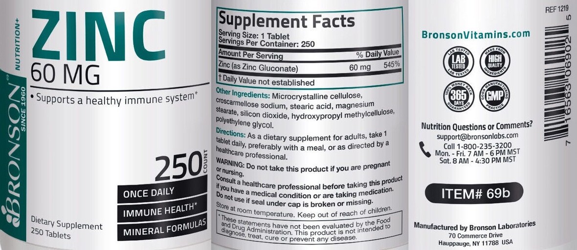 Zinc 60 mg