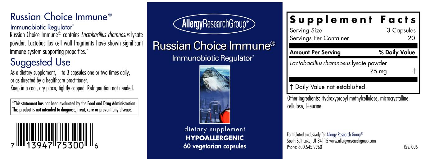 Russian Choice Immune