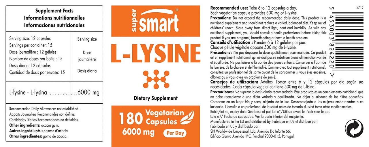 L-Lysine 6000 mg