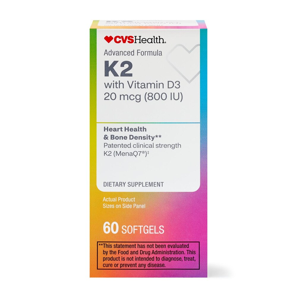 CVS Health Vitamin K2 with D3