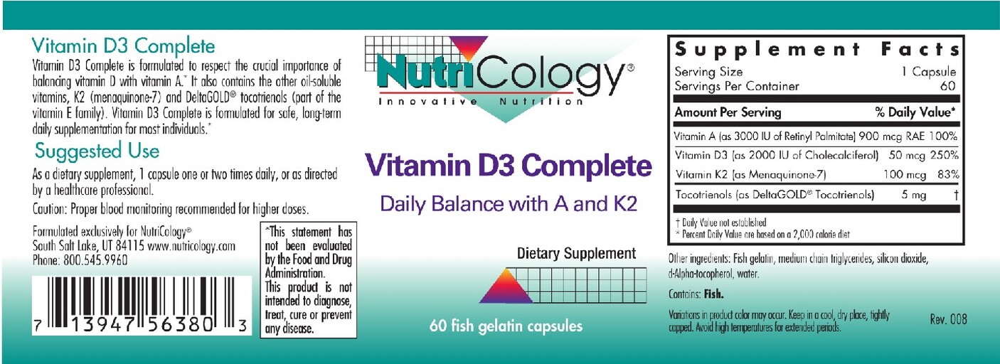Vitamin D3 Complete