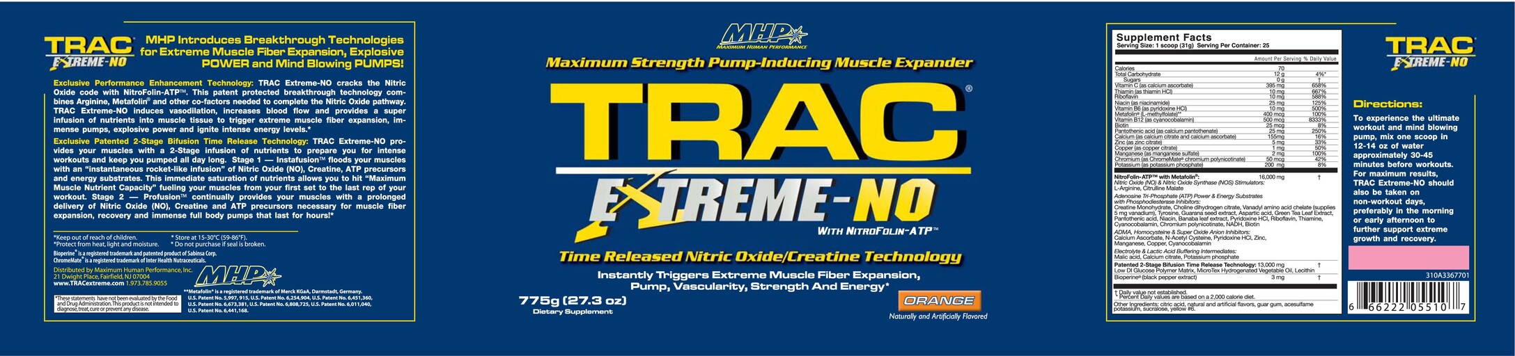 Trac Extreme-No Orange