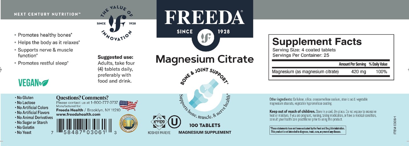 Magnesium Citrate